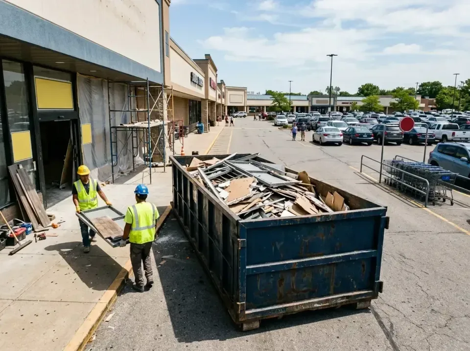 retail-store-renovation-debris-003 — frequently asked questions, Roll-off Dumpster Rentals in Stilwell, OK